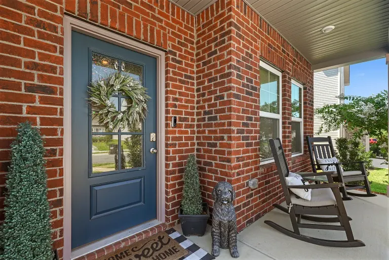 Front porch and entry