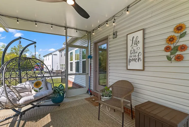 Screened porch